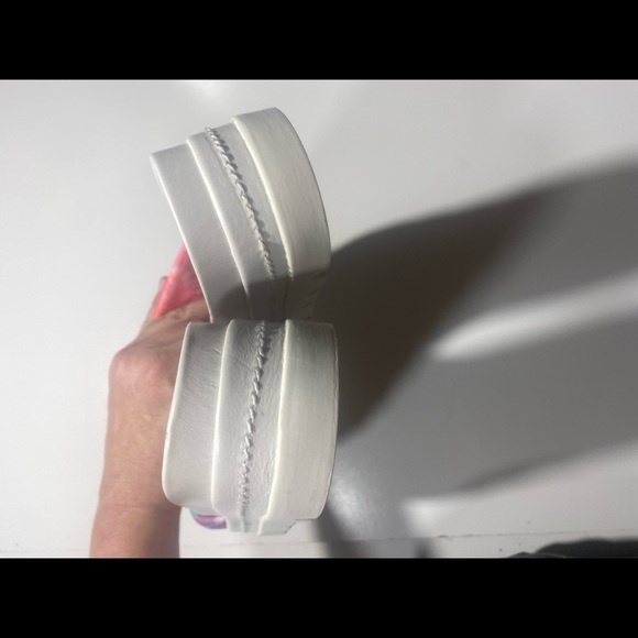 J Slides Blue Pink Tie Dye Brit Stretch Chunky Platform Slip On Sandals NWOT 8.5 - Picture 13 of 16